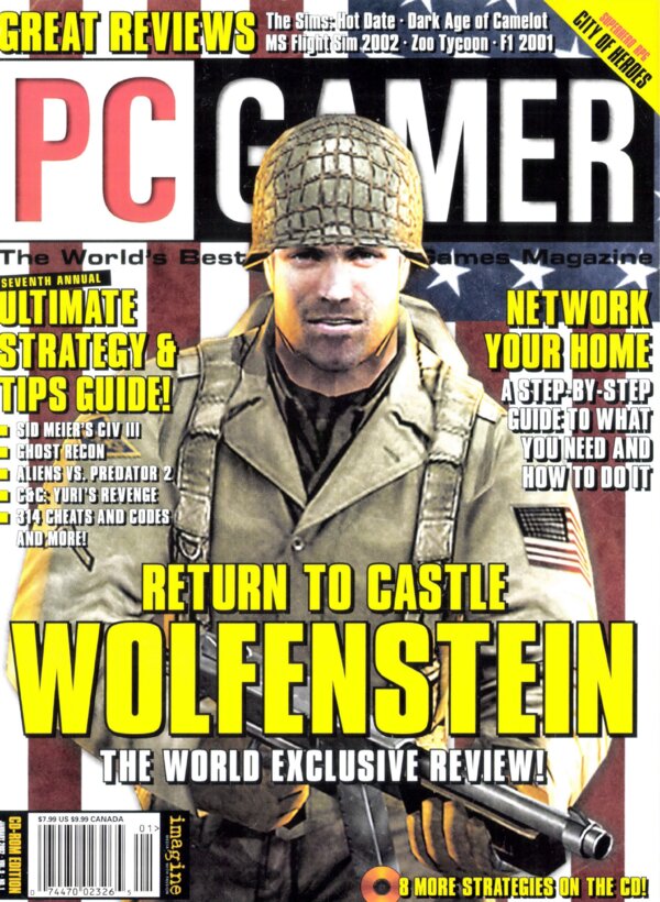 PC Gamer   093 (2002 01) cover